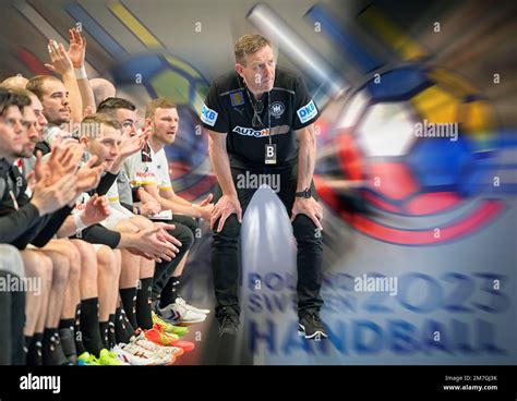 PHOTO ASSEMBLY: Preview Handball World Cup 2023:. ARCHIVE PHOTO; coach/ Bundescoach Alfred ...