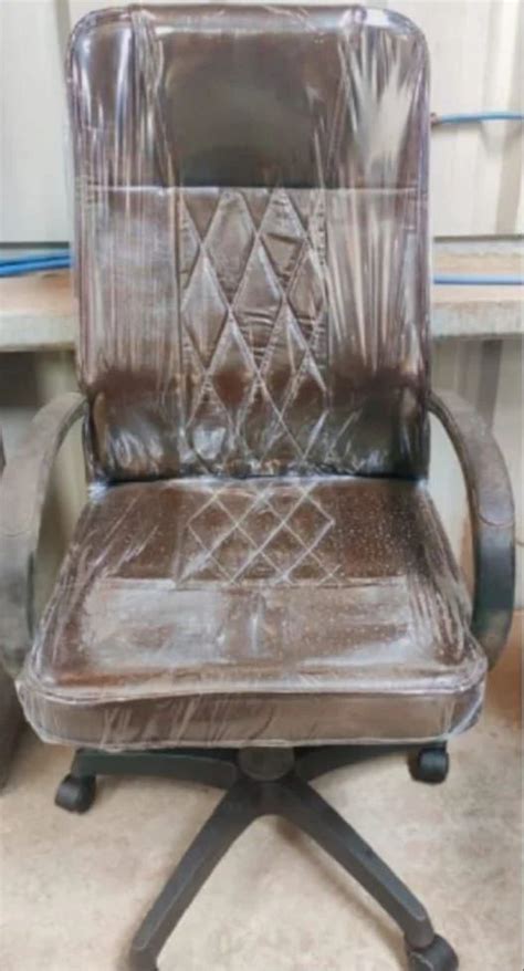 Rexine High Back Boss Leather Office Chair Armless At Rs In Indore