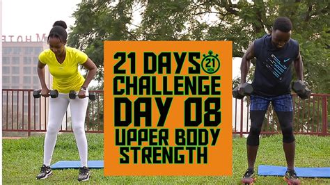 Day 8 Upper Body Strength 21 Days Workout Fix 21 Minutes Hiit Workout