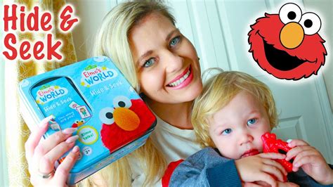 Elmo Hide And Seek Identity Games Toy Review Youtube