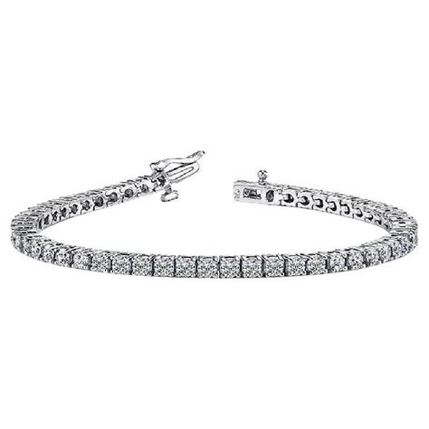 Classic Diamond Gold Tennis Bracelet For Sale At 1stdibs