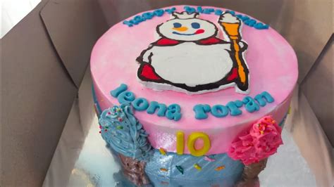 KUE ULANG TAHUN MIXUE MUDAH DAN SIMPLE Birthday YouTube