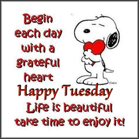 Snoopy Inspirational Tuesday Quote Pictures Photos And Images For