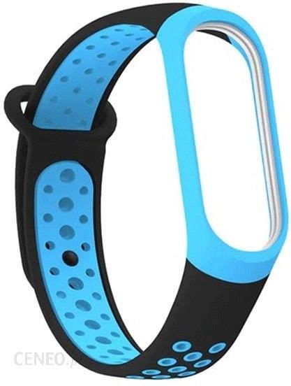 Beline Pasek Mi Band 3 4 Design Czarno Niebieski Black Blue BELI00518