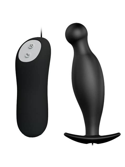 Plug Anal Vibrador Silicona Estimulador