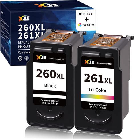 Xji Remanufactured Ink Cartridges Replacement For Canon 260