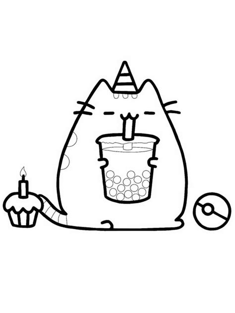 Pusheen Ausmalbilder Kostenlose Malvorlagen