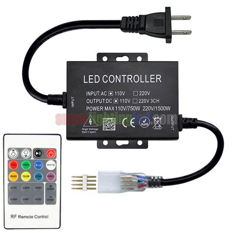 Ac V V W Keys Rf Rgb Led Controller For Swimming Pool Fence