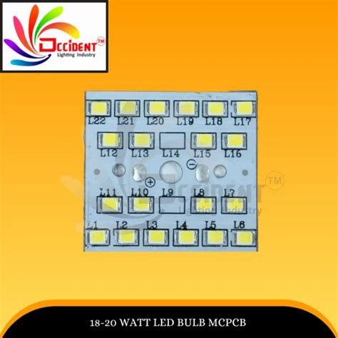 W Led Mcpcb Size Of Pcb Board X Copper Thickness Mm At