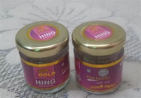 Kabli Gold Pure Danedar Hing Packaging Type Plastic Jar Packaging