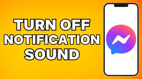 How To Turn Off Messenger Notification Sound How To Disable Facebook