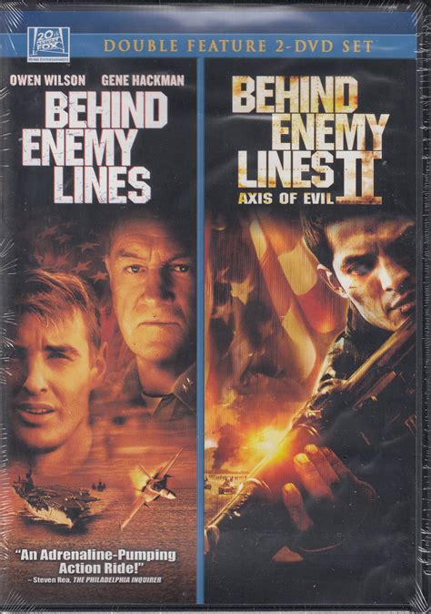 Behind Enemy Lines Behind Enemy Lines II Axis Of Evil DVD