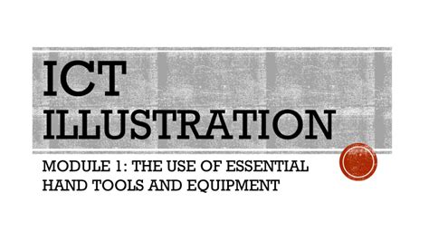 ict digital illustration module 1-2