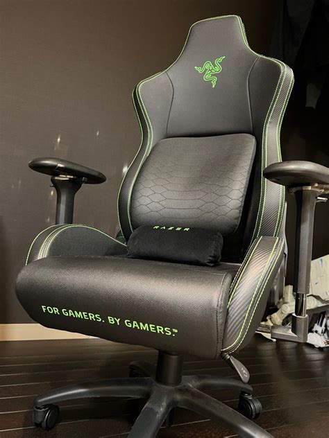 Razer gaming chair, Furniture & Home Living, Furniture, Chairs on Carousell