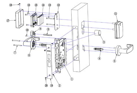 ORBITA S3072 Hotel Lock Installation Instructions | Khóa Thẻ Từ Khách Sạn