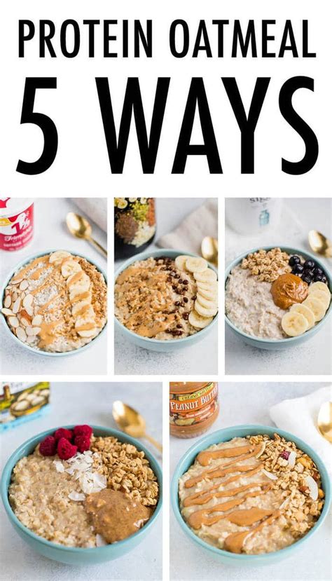 Protein Powder Oatmeal Artofit