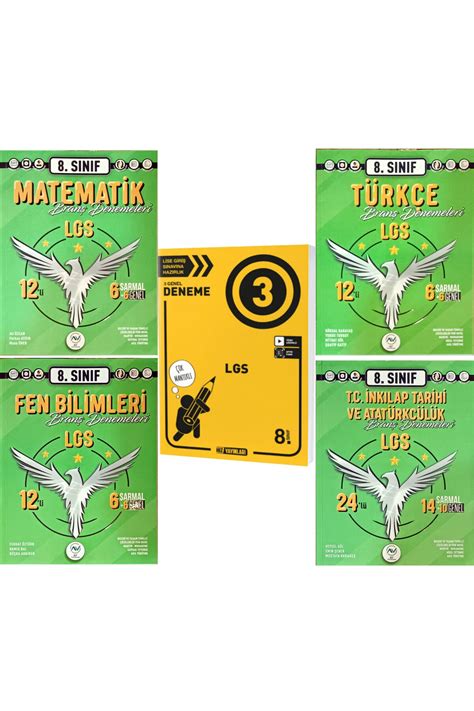 AV YAYINLARI Av Yayınları 8 Sınıf LGS Matematik Fen Türkçe İnkılap