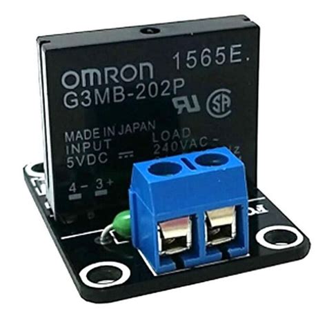 Jual SSR Relay Module 1 Channel 1Ch 5V DC Solid State By Omron Arduino