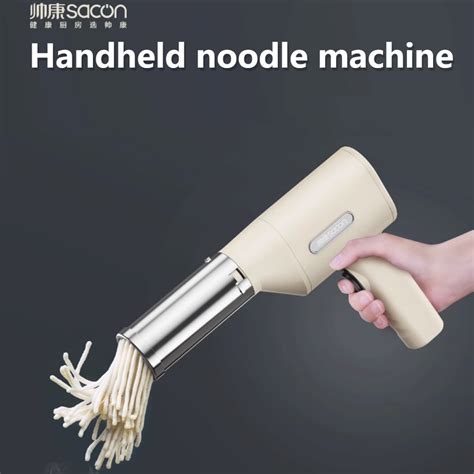 Sacon Handheld Wirless Noodle Maker Machine Household Handy Noodle