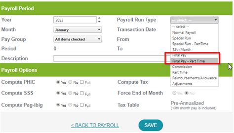 How To Process Final Pay In Sprout Payroll Sprout Solutions