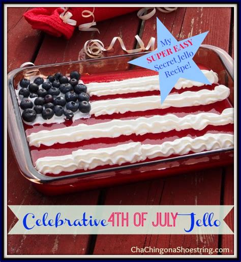 4th Of July Jello Flag Recipe