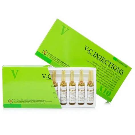 Vitamin C Injection By Vesco Pharma Vc Vitamin C Mg Ml X