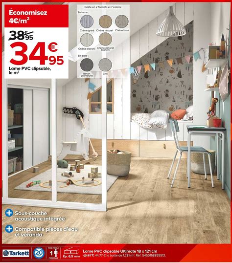 Promo Lame Pvc Clipsable Ultimate 18 X 121 Cm Chez Castorama