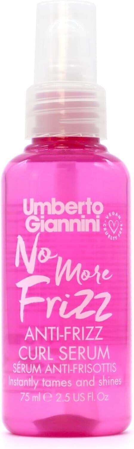 Umberto Giannini No More Frizz Anti Frizz Curl Hair Serum 75ml The