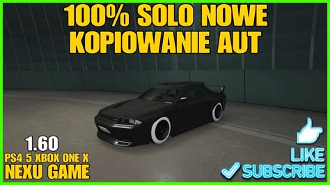 Solo Nowe Kopiowanie Aut Gta V Online Ps Xbox One X