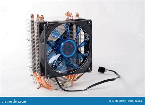 Computer cpu cooling fan stock photo. Image of font - 274484112