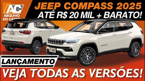 Lan Amento Jeep Compass Baixou De Pre O At R Mil Mais