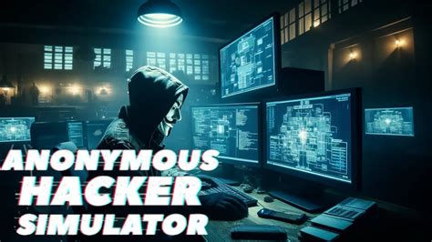 ANONYMOUS HACKER SIMULATOR 001 Wir Hacken Ein Campus YouTube