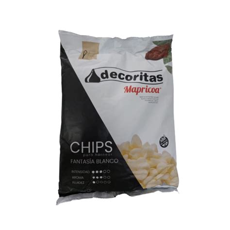 Chips De Chocolate Blanco Mapricoa X 1 Kg Razzetto Distribuciones