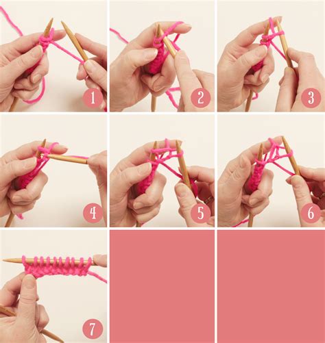 How To Knit Stitches Drops Lessons Knitting Basics