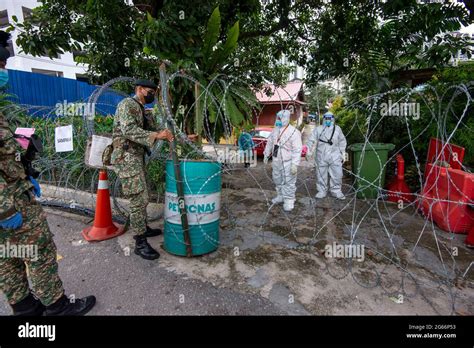 Kuala Lumpur De Julio De Xinhua Soldados