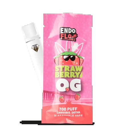 Best Cbd Vape Pens Endoflo Strawberry Og British Cannabis™