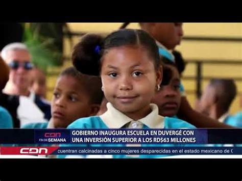 Gobierno inaugura escuela en Duvergé con una inversión superior a los