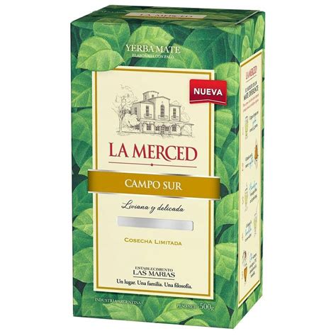 Yerba Mate La Merced Limitada Campo Sur 500g Yerba Mate