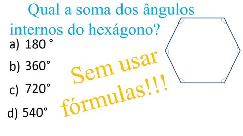 Aprenda calcular a soma das medidas de ângulos internos de polígonos