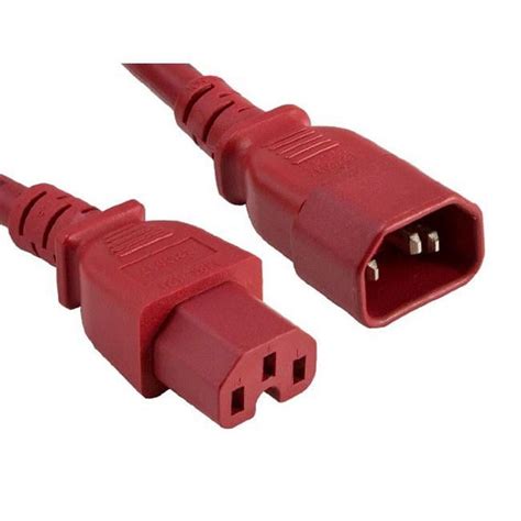 Cable Leader Pw Ft Awg A V Power Cord Iec C To