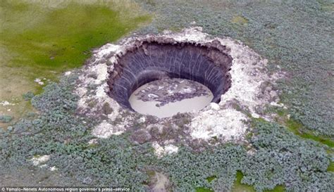 Huge Explosion That Created A Mysterious Giant Crater In Siberia Was