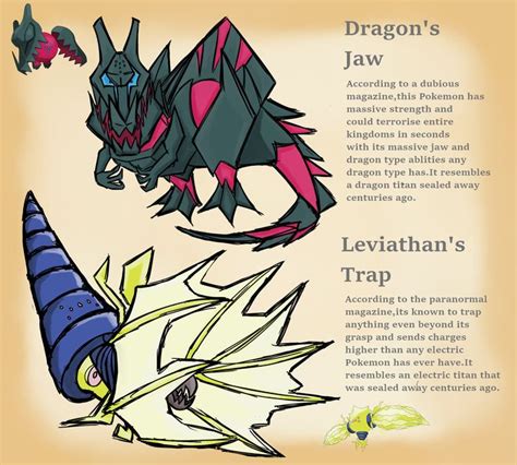 An Info Sheet Describing The Different Types Of Dragon S