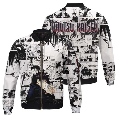 Jujutsu Kaisen Fushiguro Megumi Anime Bomber Jacket