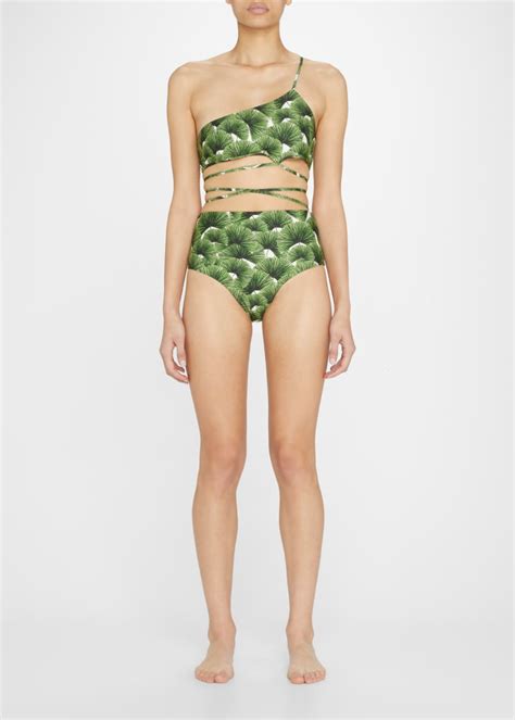 Agua By Agua Bendita Magenta High Waist Bikini Bottoms Bergdorf Goodman