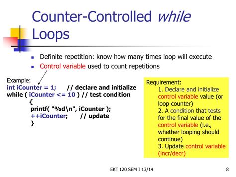 Ppt Week 4 Repetition Structures Loops Powerpoint Presentation