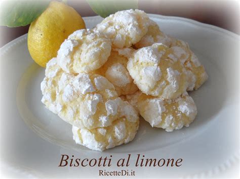 Biscotti Al Limone Ricettedi It