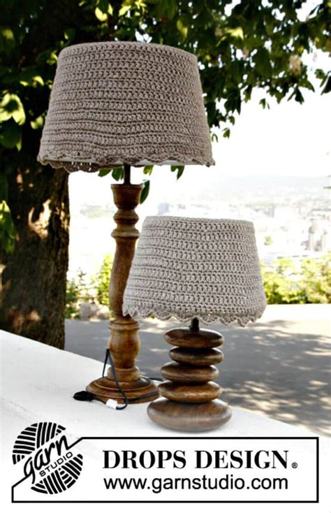 12 Free Crochet Lampshade Patterns To Light Up Your Home DIY Crafts