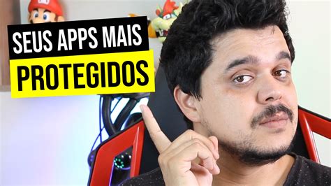 Como COLOCAR SENHA nos APLICATIVOS do CELULAR - PontoCOM