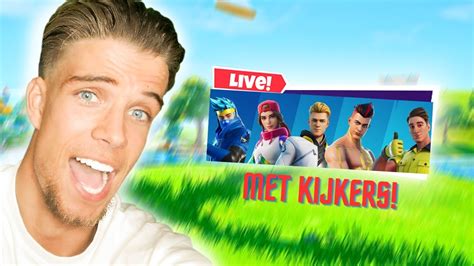 Live Fortnite Met Kijkers Road To K Nederlands Donatie