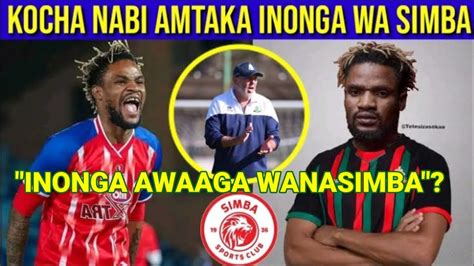 LIVE TOBAAH KOCHA NABI AFANYA UMAFIA SIMBA INONGA AWAAGA MASHABIKI